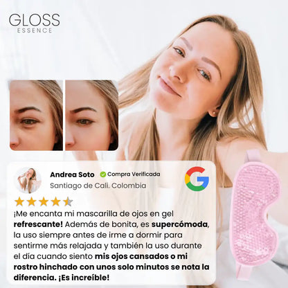 Mascarilla de Gel MaskEssence® Tonifica y define tu rostro - Adiós a la Hinchazón, Migrañas y Ojeras + 3 E-Books GRATIS