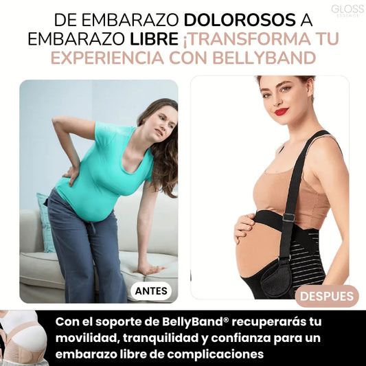 BellyBand® faja de soporte de embarazo + 3 E-Books GRATIS