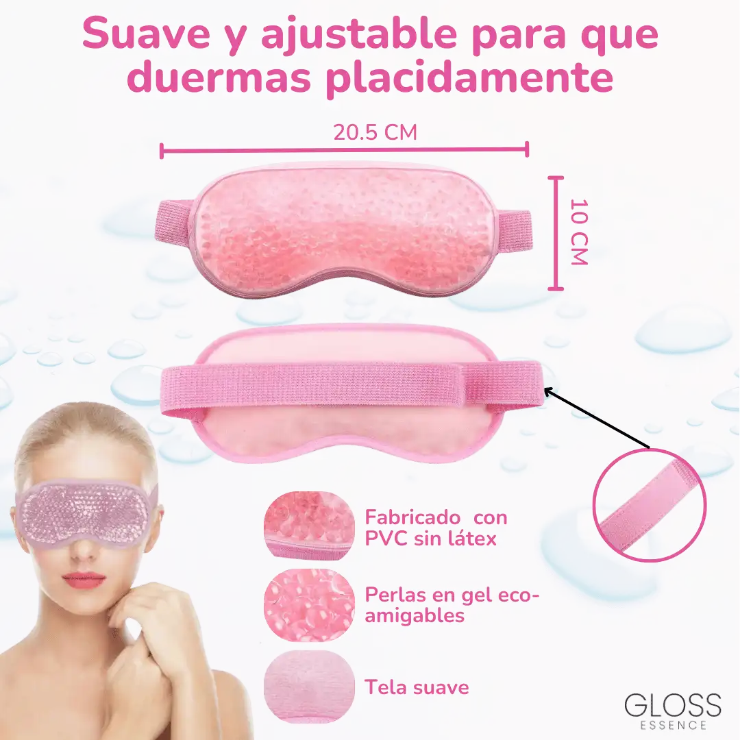 Mascarilla de Gel MaskEssence® Tonifica y define tu rostro - Adiós a la Hinchazón, Migrañas y Ojeras + 3 E-Books GRATIS